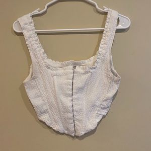 Stradivarius Corset Top, Size L